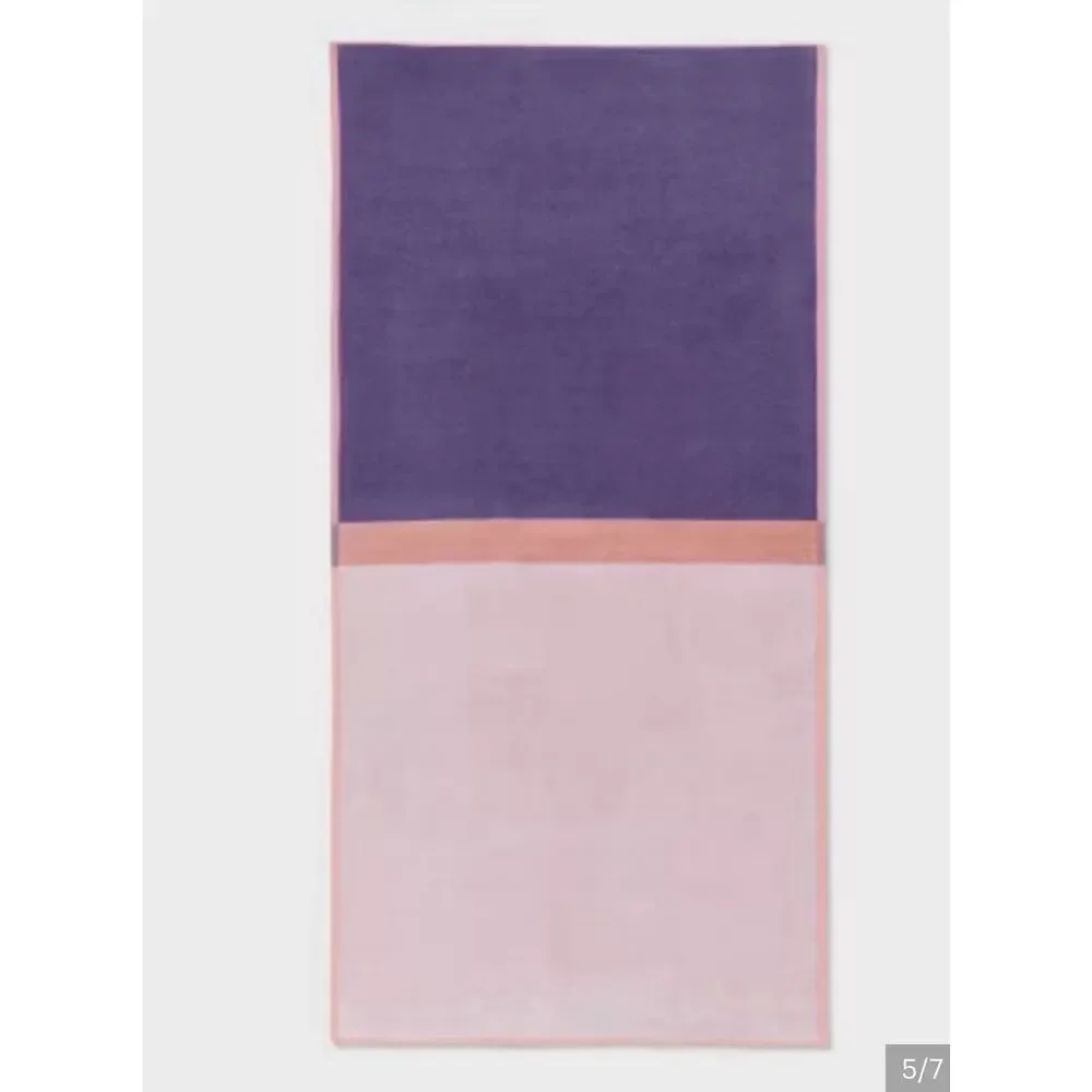 Sun Squad | Colorblock Beach Towel Cotton Terry | 3x6 | OVERSIZED + LUSH TERRY